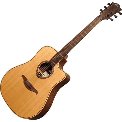 Гитара электроакустическая LAG T170DCE