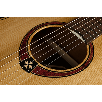 Гитара электроакустическая LAG T170DCE, изображение 4
