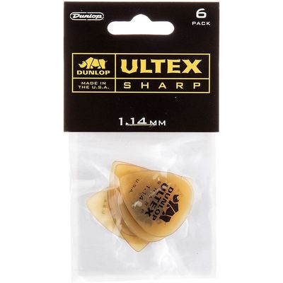 Набор медиаторов Dunlop 433P1.14 Ultex Sharp 1.14