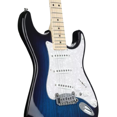 Электрогитара G&L Tribute S-500 Blueburst MP, изображение 3