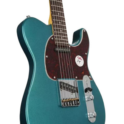 Электрогитара G&L Tribute ASAT Classic Emerald Blue RW, изображение 3