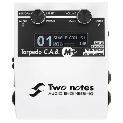 Симулятор кабинета Two Notes Torpedo C.A.B. M+