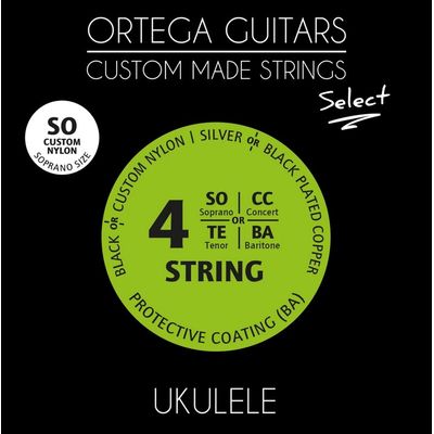Струны для укулеле Ortega UKS-SO Select