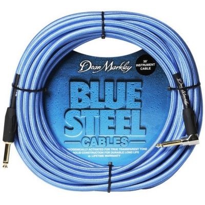 Кабель Dean Markley BSIN30R Blue Steel