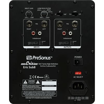 Сабвуфер Presonus Eris Sub8, изображение 3