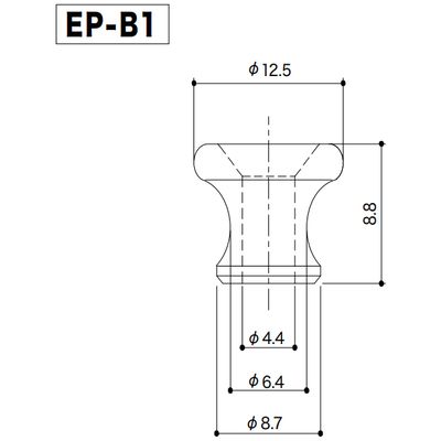 Пуговицы для ремня Gotoh EP-B1 C, изображение 2