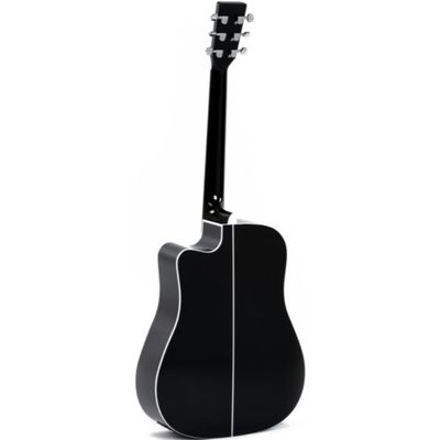 Гитара электроакустическая Sigma DMC-1E-BK, изображение 2