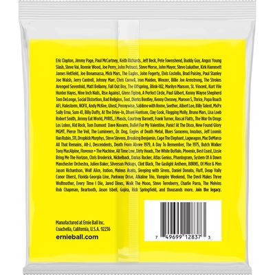 Струны для бас-гитары Ernie Ball 2837 Nickel Bass SS Slinky 6 20-90, изображение 2