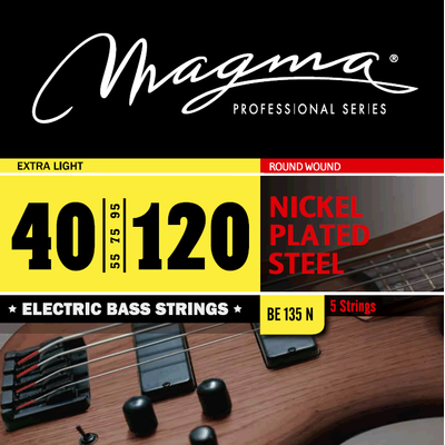 Струны для бас-гитары Magma Strings BE135N