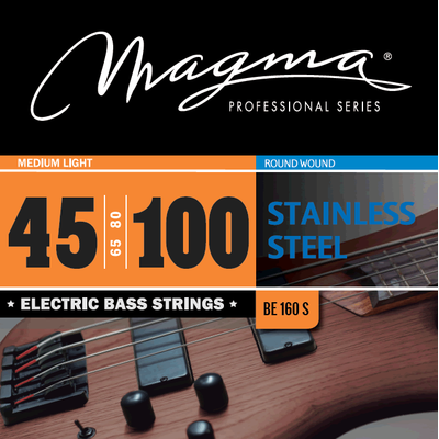 Струны для бас-гитары Magma Strings BE160S