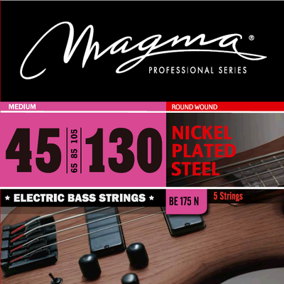 Струны для бас-гитары Magma Strings BE175N