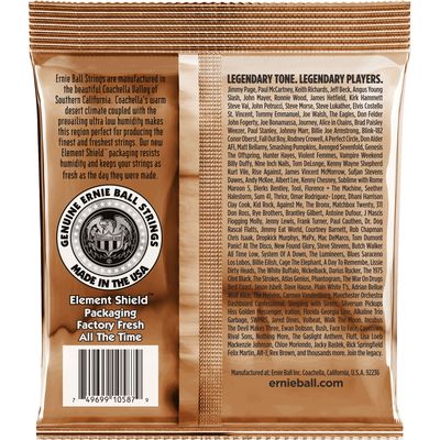 Струны для акустической гитары Ernie Ball 2145 11.5-54, изображение 2