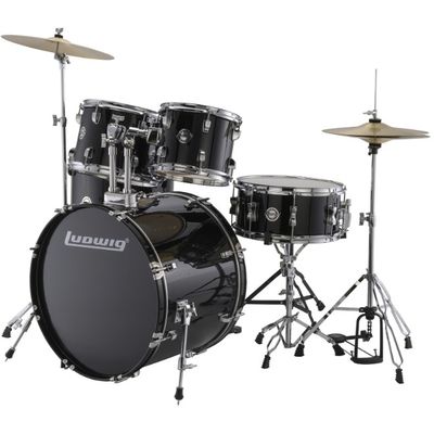 Ударная установка Ludwig Accent Fuse LC19011 Black Sparkle