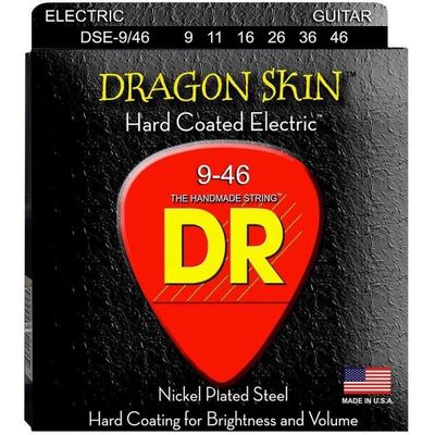 Струны для электрогитары DR Dragon Skin DSE-9/46 9-46