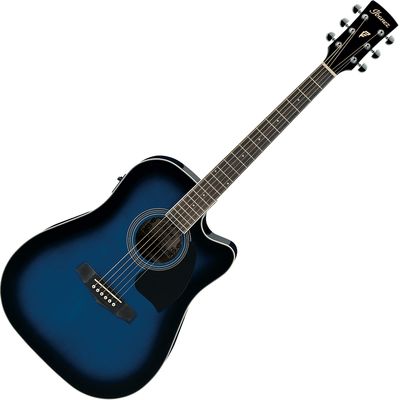 Гитара электроакустическая Ibanez PF15ECE-TBS