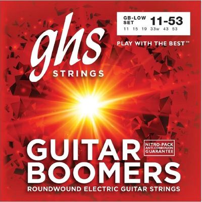 Струны для электрогитар GHS GB-LOW 11-53