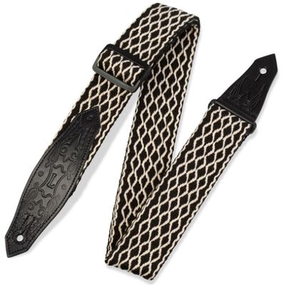 Ремень Levy's MSSC80-BLK/WHT