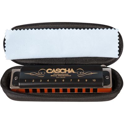 Губная гармошка Cascha HH 2025 Professional Blues C, изображение 5