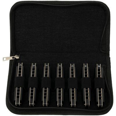 Набор губных гармошек Cascha HH 2248 Master Edition Blues, изображение 2