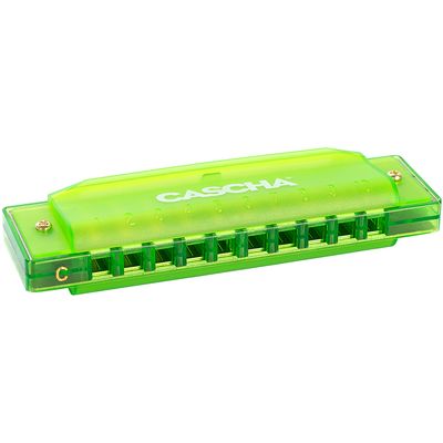 Губная гармошка Cascha HH 2274 Fun Blues C Green, изображение 2