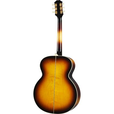 Гитара электроакустическая Epiphone J-200 Aged Vintage Sunburst Gloss, изображение 2