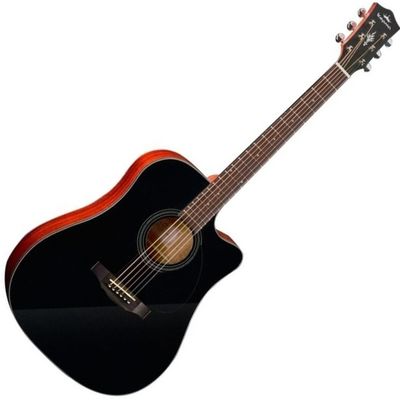 Гитара акустическая Kepma EDC Black Matt