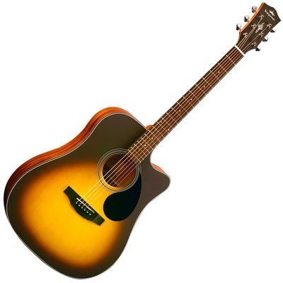 Гитара акустическая Kepma EDC Sunburst