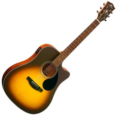 Гитара электроакустическая Kepma EDCE Sunburst