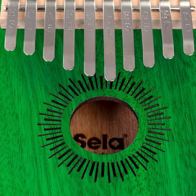 Калимба Sela SE 243 Mahogany 10 Green, изображение 4