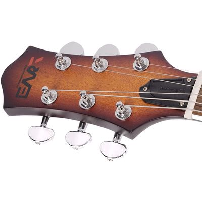 Полуакустическая гитара Eart E-335 Brown Sunburst, изображение 6