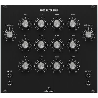 Блок фильтров Behringer 914 Fixed Filter Bank