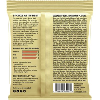 Струны для акустической гитары Ernie Ball 3007 11.5-54, изображение 2