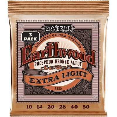 Струны для акустической гитары Ernie Ball 3550 10-50
