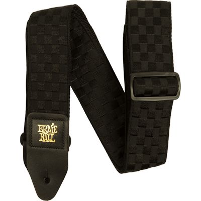 Ремень Ernie Ball Jacquard Black Checkers P05341
