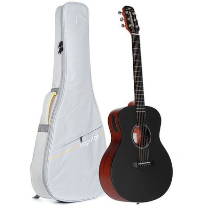 Гитара электроакустическая PopuMusic Poputar T1 Smart Guitar Travel Edition Black, изображение 2