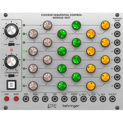 Секвенсор Behringer 1027 Clocked Sequential Control Module