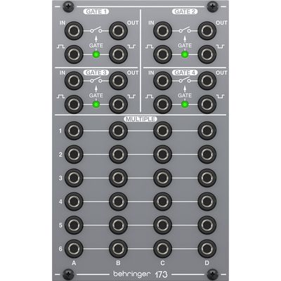 Гейт и сплиттер Behringer 173 Quad Gate/Multiples