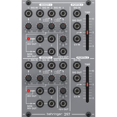 Контроллер портаменто Behringer 297 Dual Portamento/CV Utilities