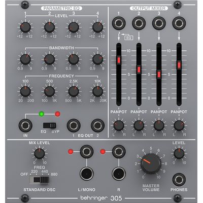 Микшер Behringer 305 EQ/Mixer/Output