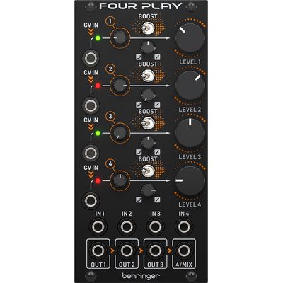 Управляемый напряжением усилитель и микшер Behringer Four Play