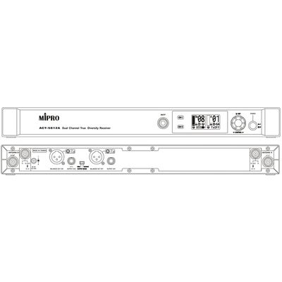 Приемник Mipro ACT-5812A, изображение 2