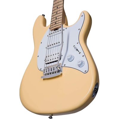Электрогитара Sterling by MusicMan Cutlass CT30HSS Vintage Cream, изображение 5