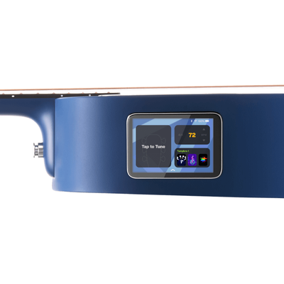 Гитара электроакустическая Blue Lava Touch Ice Blue, изображение 2