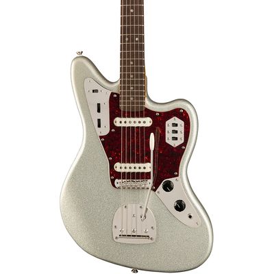 Электрогитара Fender Squier Classic Vibe '60s Jaguar LRL Silver Sparkle, изображение 2