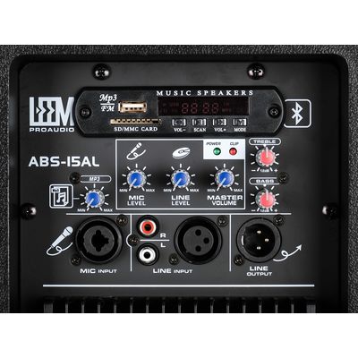 Активная акустическая система Leem ABS-15AL, изображение 6