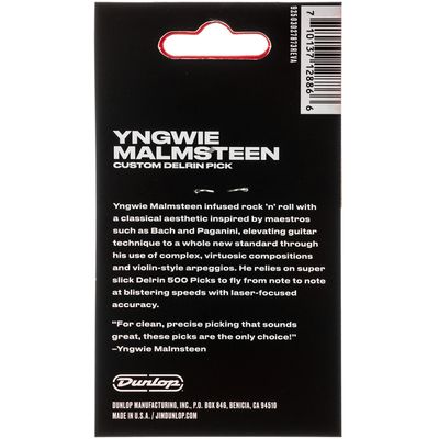 Набор медиаторов Dunlop YJMP03YL Yngwie Malmsteen 1.14, изображение 2