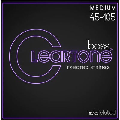 Струны для бас-гитары Cleartone 6445