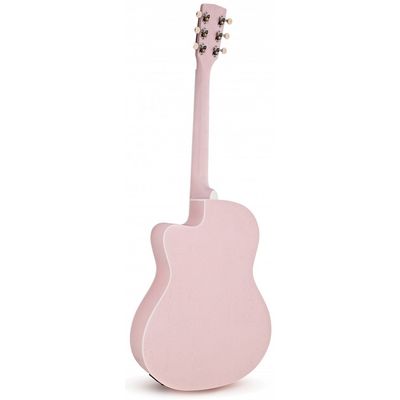 Гитара электроакустическая Cort Jade Classic Pastel Pink Open Pore w/bag, изображение 3
