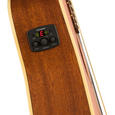Гитара электроакустическая Fender Malibu Player Limited Edition Shell Pink, изображение 5
