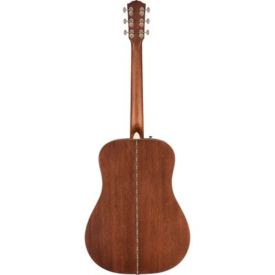 Гитара электроакустическая Fender PD-220E Mahagony Aged Cognac Burst, изображение 3